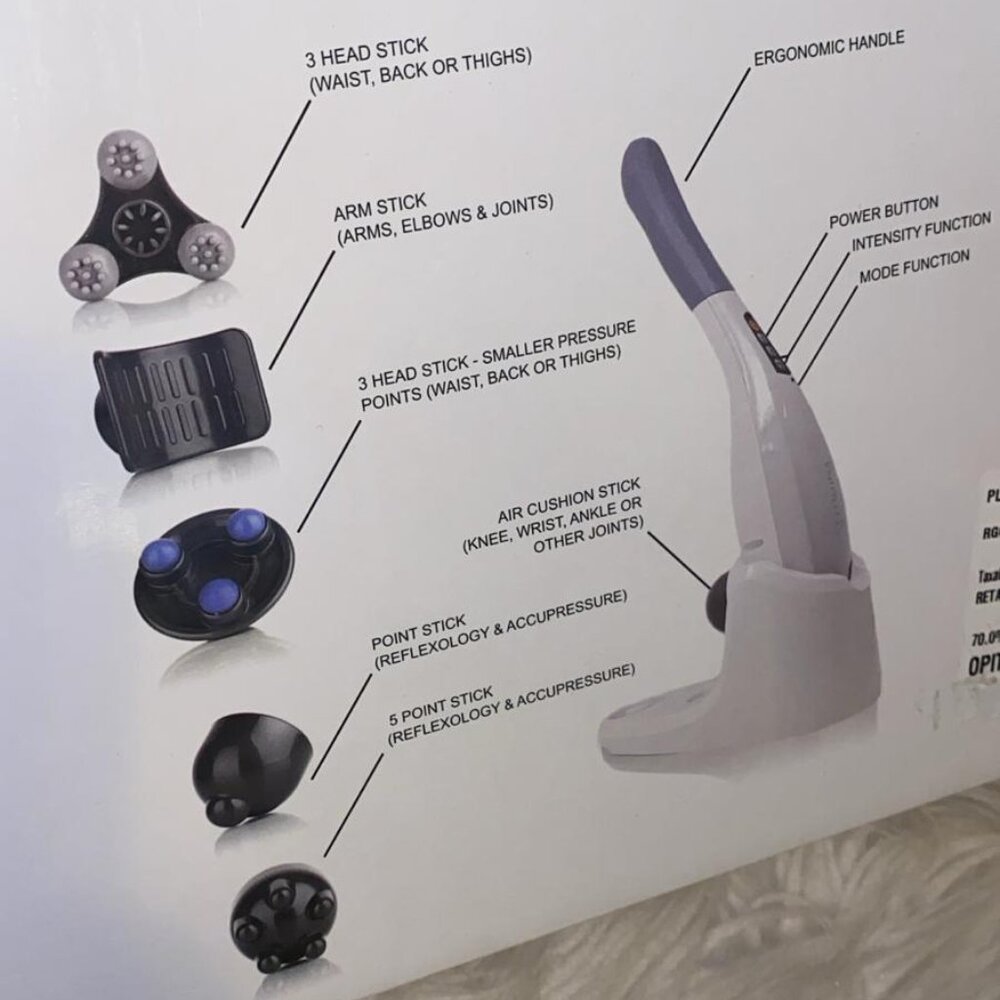 Deep Tissue Body Massager - Hammer NRG - Lumina NRG2 - Picture 8 of 11